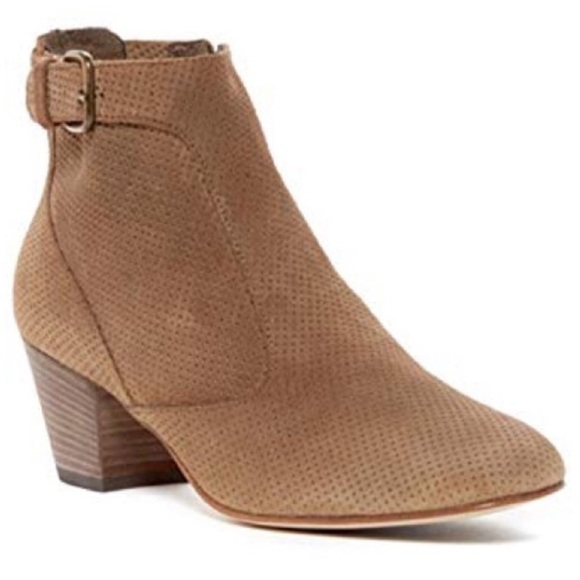 AQUATALIA France Perforated Suede Bootie S… - Picture 1 of 4